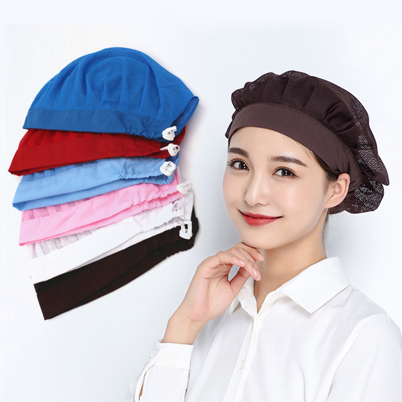 Commercial Kitchen Services - 남성 여성 그물 모자 빵집 베이킹