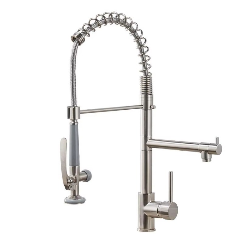 Commercial Quality Kitchen Faucet - 주방 싱크대 수도꼭지 모던 컨템포러리 세라믹