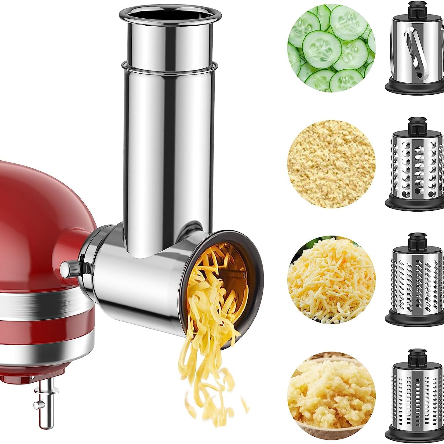 Commercial Kitchen Aid Mixer - 2024년형 키친에이드 스탠드 믹서용 새로운 슬라이서/분쇄기