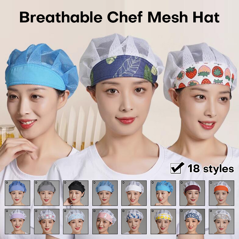 Commercial Kitchen Services - 남녀공용 요리사 모자, 방진 요리 모자,