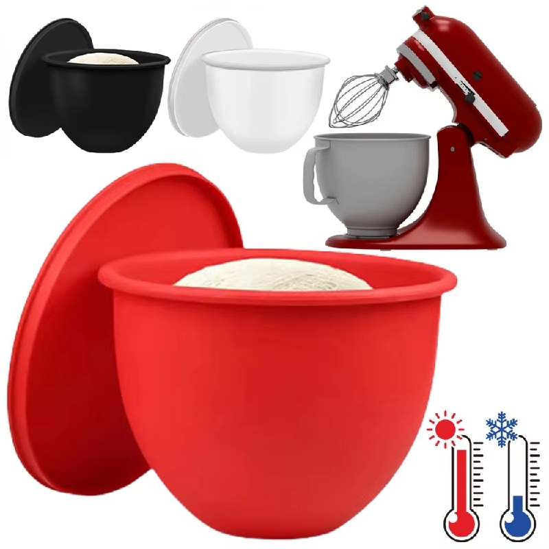 키친에이드 틸트헤드 5쿼트 믹서용, 뚜껑이 있는 실리콘 - Commercial Kitchen Aid Mixer 리뷰 및 가격