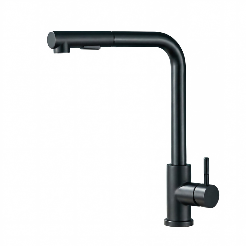 블랙 플렉시블 풀아웃 주방 싱크대 수전 스테인리스 스틸 - Commercial Kitchen Mixer Tap 리뷰 및 가격