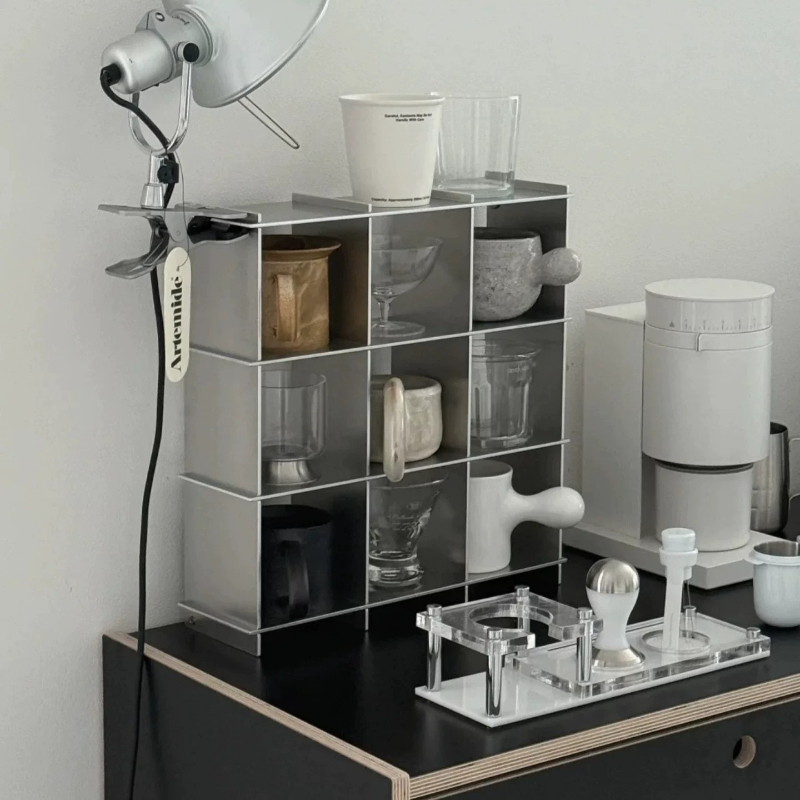 미니멀리스트 알루미늄 합금 조리대 머그컵 보관 선반 다 - Commercial Kitchen Rack 리뷰 및 가격