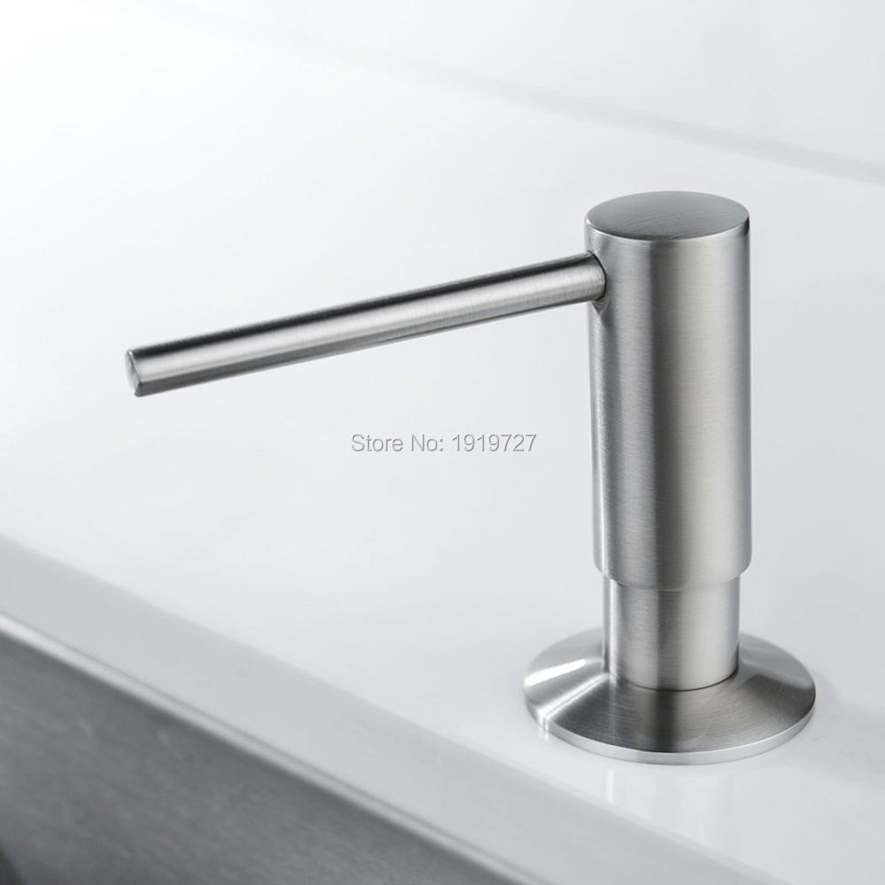 모던 브러쉬드 니켈 로션 디스펜서 100% 순황동 펌프 - Commercial Quality Kitchen Faucet 리뷰 및 가격