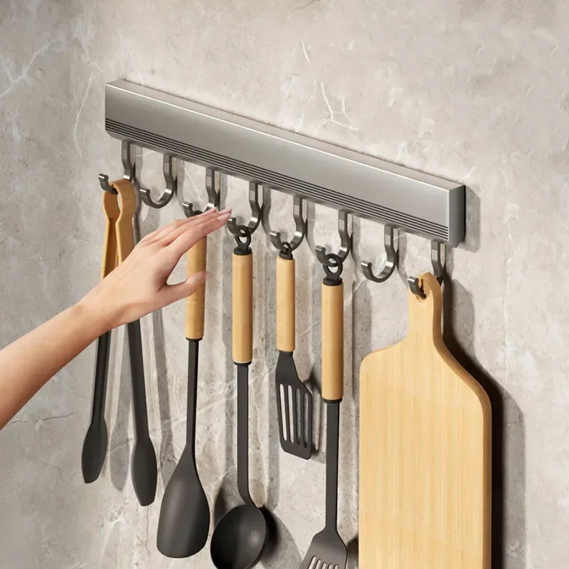 주방 스토리지 랙 알루미늄 합금 후크 랙 벽 마운트 주 - Commercial Kitchen Rack 리뷰 및 가격