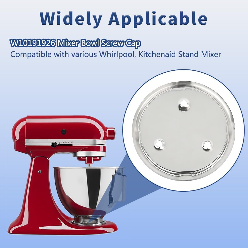 업그레이드된 W10191926 믹서 볼 스크류 캡 교체 - Commercial Kitchen Aid Mixer 리뷰 및 가격