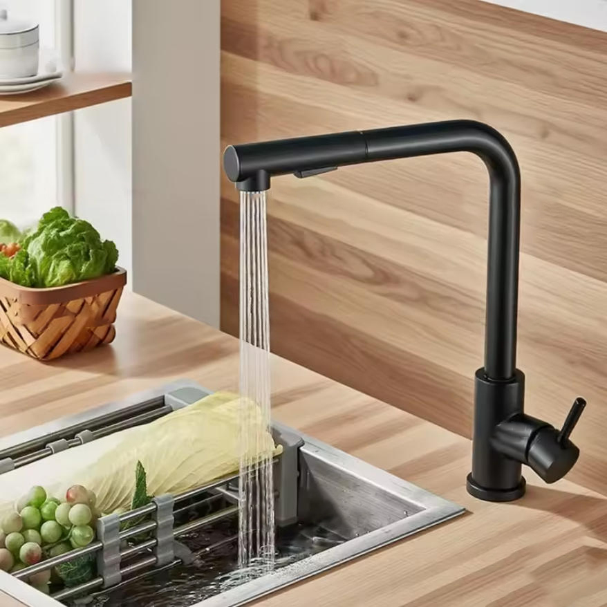 블랙 풀아웃 주방 싱크대 수도꼭지 두 가지 모델 스트림 - Commercial Kitchen Mixer Tap 리뷰 및 가격