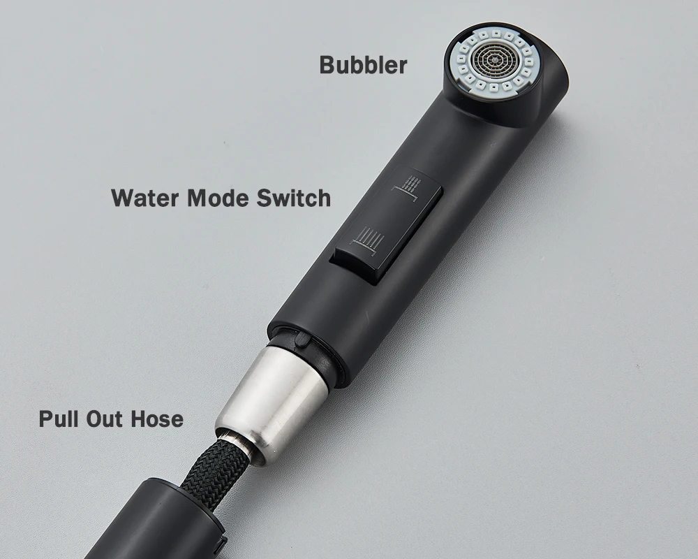 블랙 풀아웃 주방 싱크대 수도꼭지 두 가지 모델 스트림 - Commercial Kitchen Mixer Tap 리뷰 및 가격