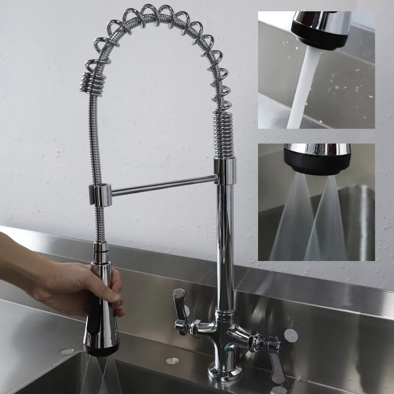 고품질 클래식 호텔형 풀다운 카운터탑 상업용/가정용 주 - Commercial Quality Kitchen Faucet 리뷰 및 가격